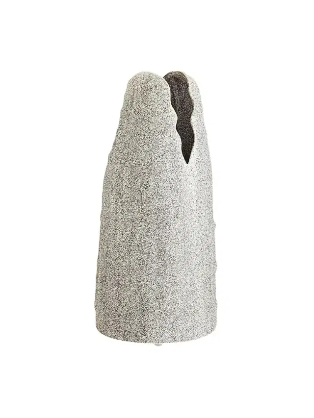 Arteriors Livia Ceramic Freeform Vase - White