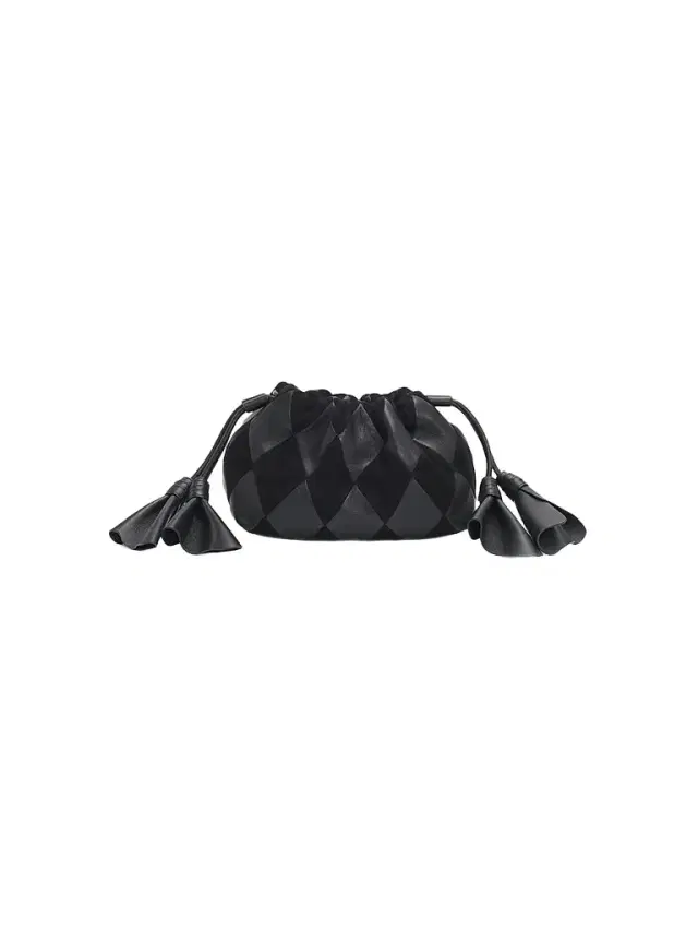 Women's Cloud 91 Small Leather Clutch - Black
