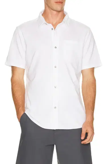 Vuori Knit Oxford Button Down Shirt | Thumbnail 1