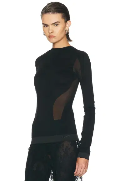 The Attico Ponte Jersey Top | Thumbnail 2 The Attico Ponte Jersey Top | Thumbnail 2