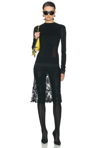The Attico Ponte Jersey Top | Thumbnail 4 The Attico Ponte Jersey Top | Thumbnail 4