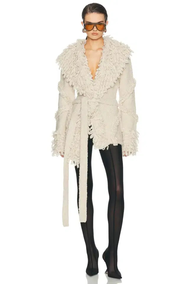 THE ATTICO Wrap Blouson Jacket