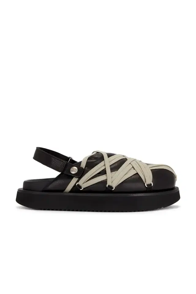 Rick Owens Padded Megalace Platform Slides