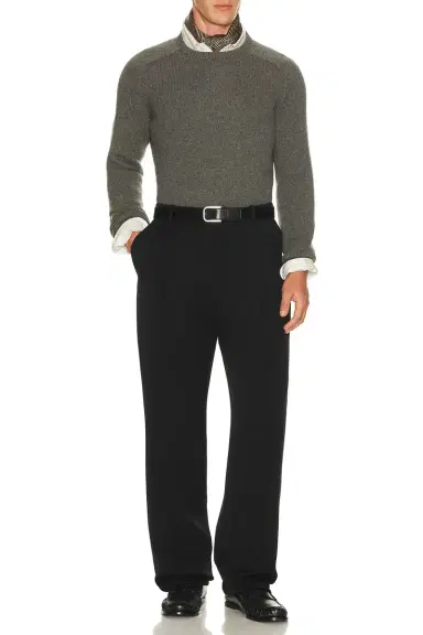 Saint Laurent Round Neck Sweater | Thumbnail 3