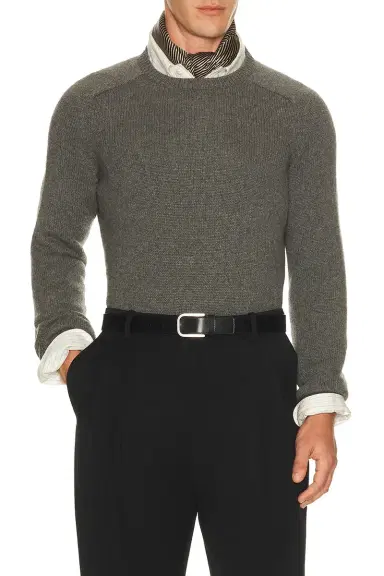 Saint Laurent Round Neck Sweater | Thumbnail 1