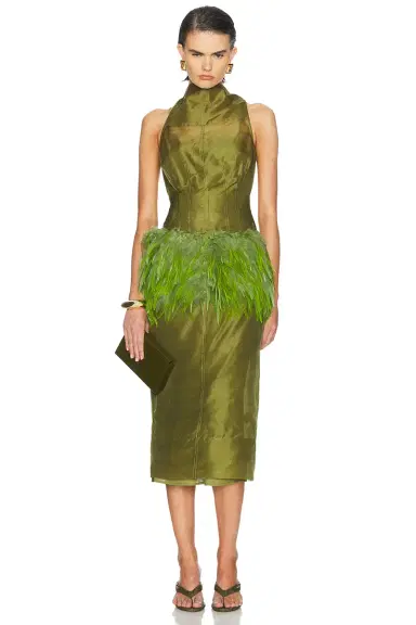 Staud Bisou Silk Dress | Thumbnail 1 Staud Bisou Silk Dress | Thumbnail 1
