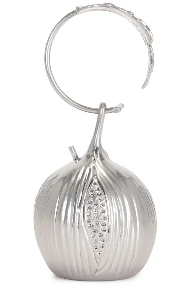 Cult Gaia Fico Pomegranate Wristlet Bag