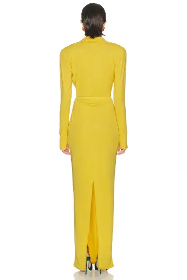 Rowen Rose Long Sleeve Jersey Polo Dress | Thumbnail 3