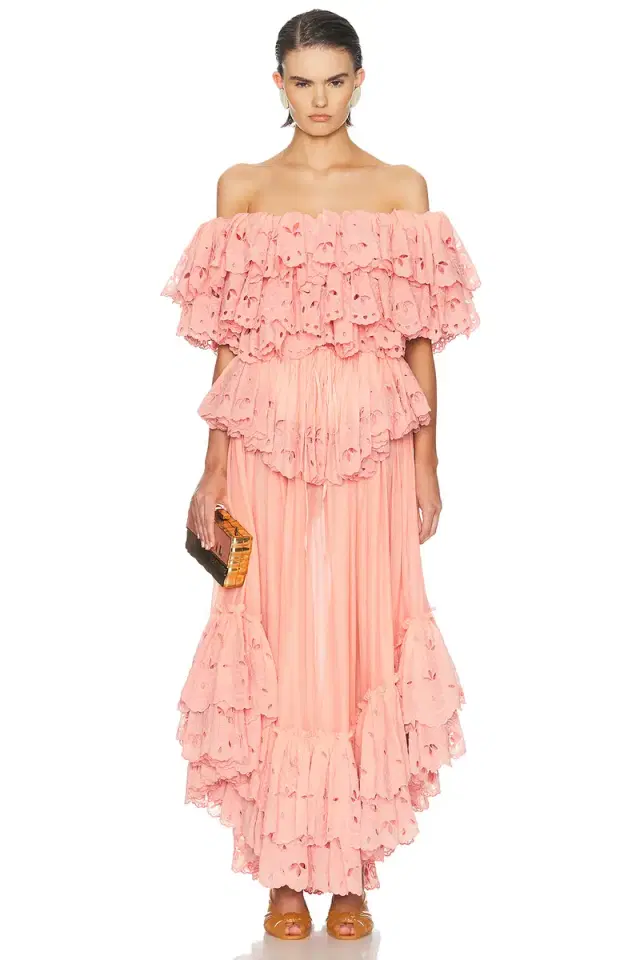 Chloe Maxi Ruffle Dress