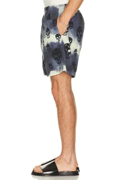 McQueen Tie-Dye Skull Shorts | Thumbnail 2