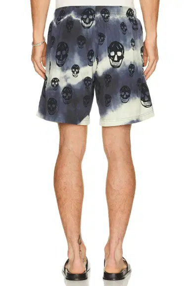 McQueen Tie-Dye Skull Shorts | Thumbnail 3