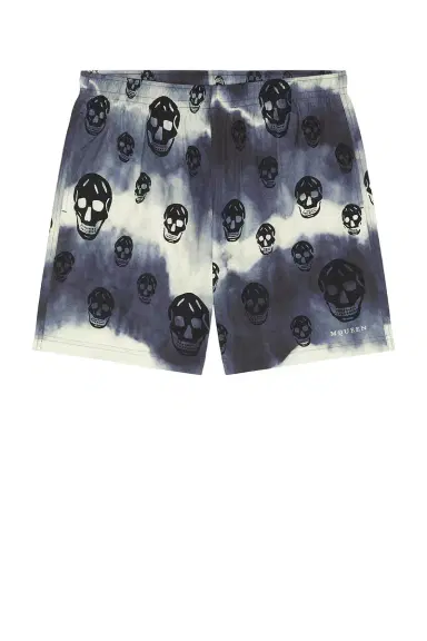 McQueen Tie-Dye Skull Shorts | Thumbnail 5