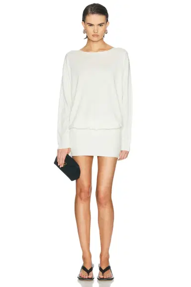 Eterne Boatneck Mini Dress | Thumbnail 1