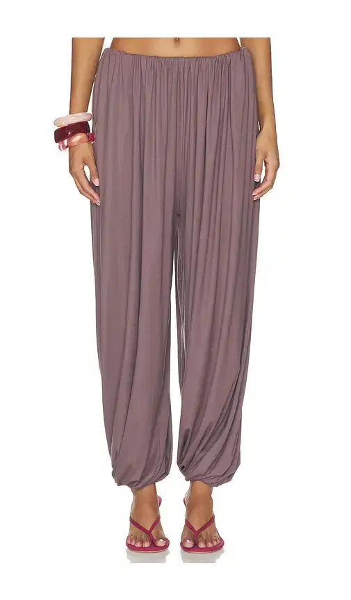 Line & Dot Diane Draped Knit Pants
