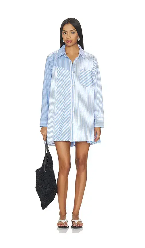Free People Oxford Club Mini Dress