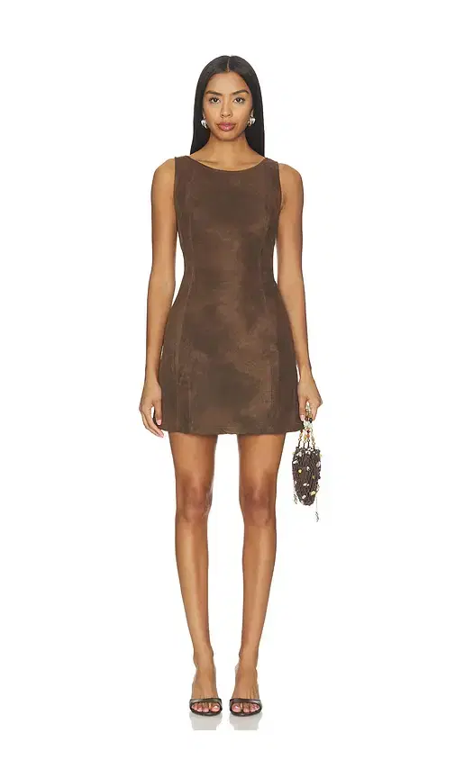 Free People Atlas Suede Mini Dress