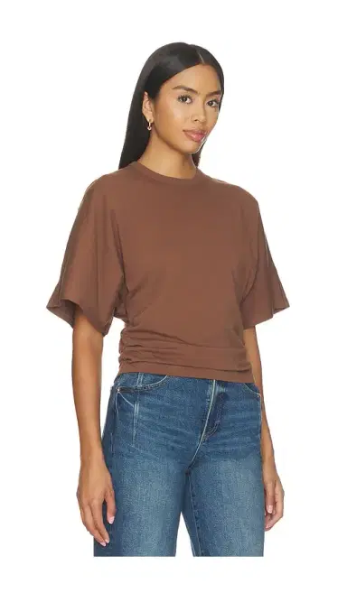 PISTOLA Veronica Kimono Sleeve Fitted Tee | Thumbnail 2