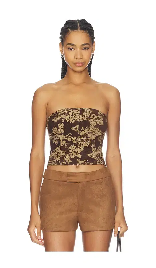 Paulette Strapless Corset Top Paulette Strapless Corset Top
