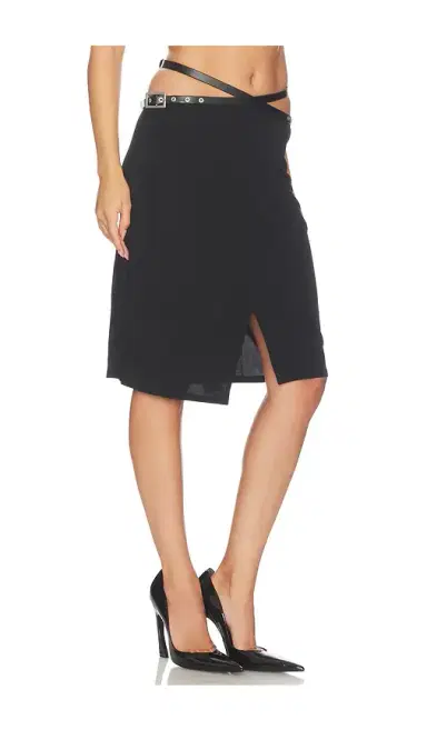 HAELO Belted Wrap Skirt | Thumbnail 2