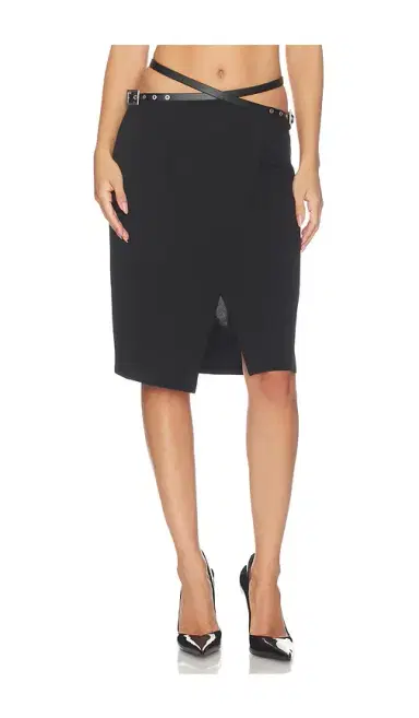 HAELO Belted Wrap Skirt | Thumbnail 1