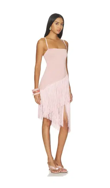 Lovers and Friends Denisse Asymmetrical Layered Fringe Dress | Thumbnail 2