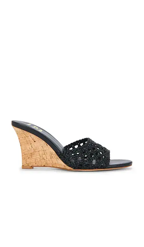 LPA Cane Weave Wedge
