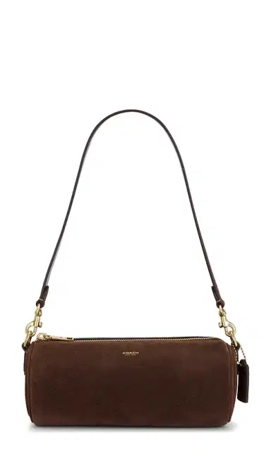Coach Suede Barrel Bag | Thumbnail 2 Coach Suede Barrel Bag | Thumbnail 2