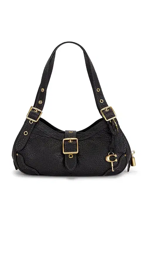 Coach Textured Pebble Leather Drifter Shoulder Bag