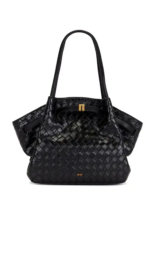 JW PEI Hana Medium Weave Texture Tote Bag