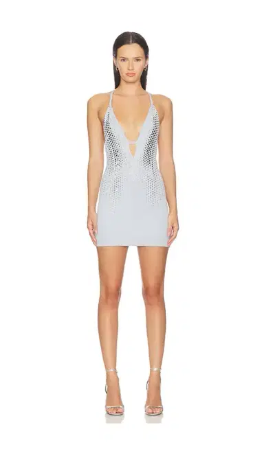 HAELO Gradient Studded Dress | Thumbnail 1