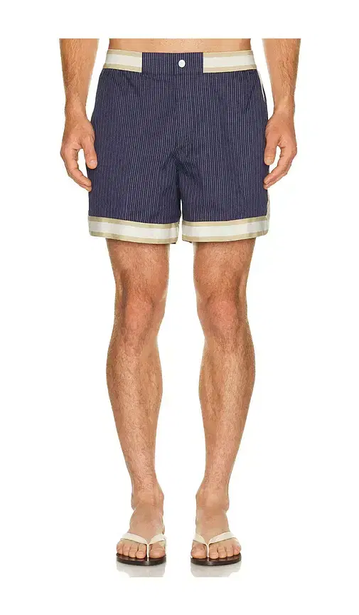 CHE Pinstripe Baller Swim Short