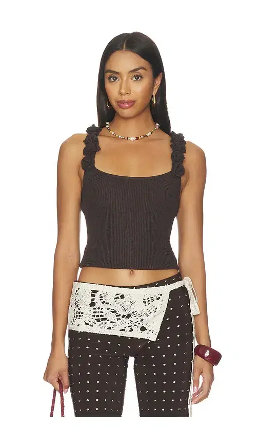 HEARTLOOM Marone Top