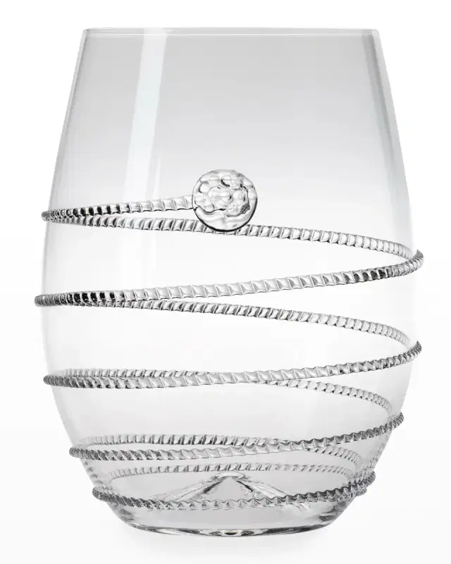 Juliska Amalia Stemless White Wine Glass