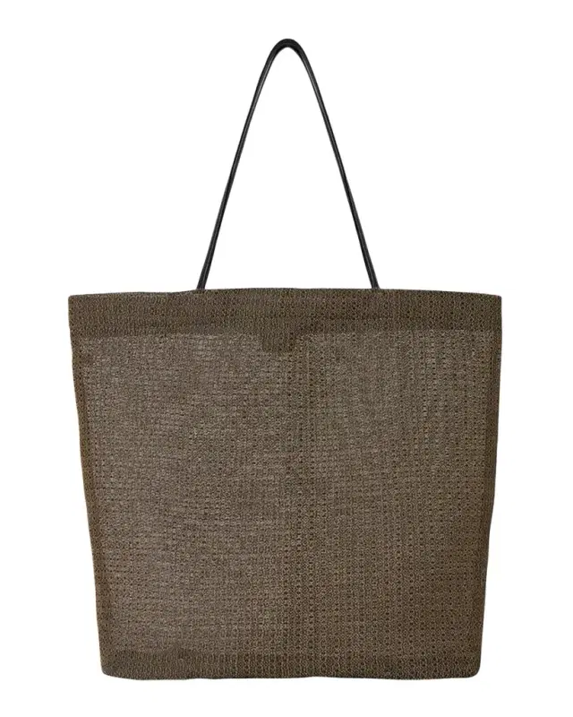 THE ROW Barn Tote Bag in Vivid Mesh
