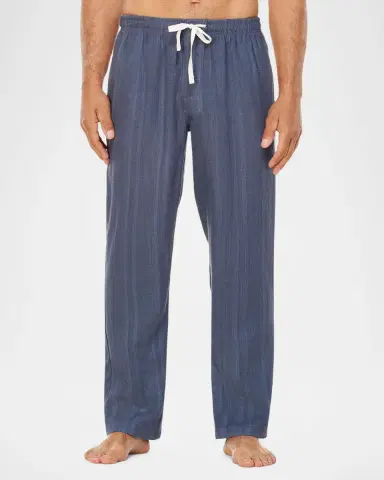 Majestic International Men 's Summer Woven Stripe Lounge Pants | Thumbnail 2