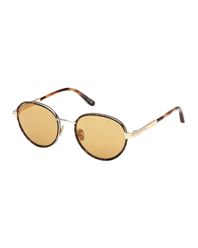 Jet 51MM Round Sunglasses