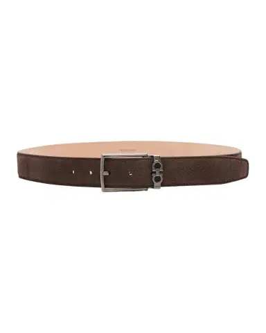 Ferragamo Men 's Adjustable Suede Belt | Thumbnail 1 Ferragamo Men 's Adjustable Suede Belt | Thumbnail 1