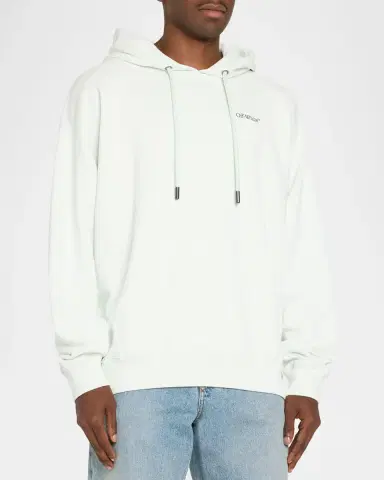 Off-White Men's Half Arrow Skate Cotton Hoodie | Thumbnail 4 Off-White Men's Half Arrow Skate Cotton Hoodie | Thumbnail 4