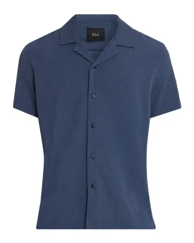 Men's Amalfi Textured Short-Sleeve Shirt Men's Amalfi Textured Short-Sleeve Shirt