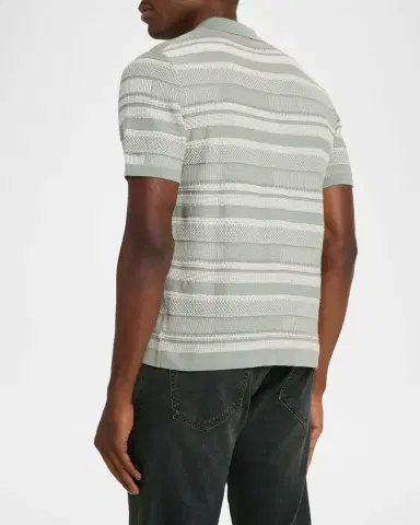 Rails Men 's Henri Cotton Patchwork Short-Sleeve Shirt | Thumbnail 3