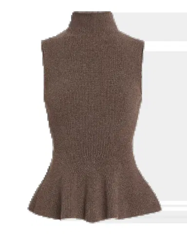 RÓHE Sculptural Peplum-Hem Sleeveless Sweater | Thumbnail 5 RÓHE Sculptural Peplum-Hem Sleeveless Sweater | Thumbnail 5