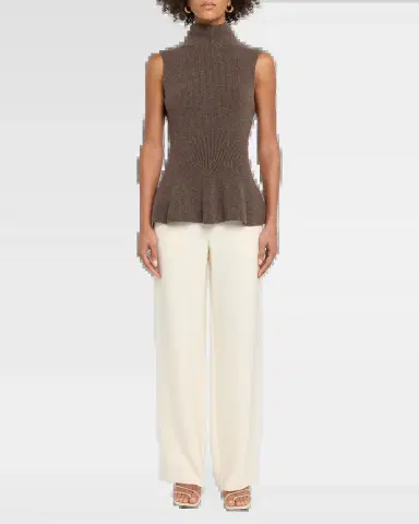 RÓHE Sculptural Peplum-Hem Sleeveless Sweater | Thumbnail 6 RÓHE Sculptural Peplum-Hem Sleeveless Sweater | Thumbnail 6