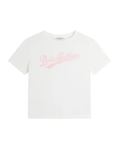Dolce & Gabbana Girl's Logo-Print Short-Sleeve Cotton T-Shirt, Size 2-6 | Thumbnail 3 Dolce & Gabbana Girl's Logo-Print Short-Sleeve Cotton T-Shirt, Size 2-6 | Thumbnail 3