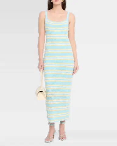 Simkhai Connelly Striped Maxi Dress | Thumbnail 6 Simkhai Connelly Striped Maxi Dress | Thumbnail 6
