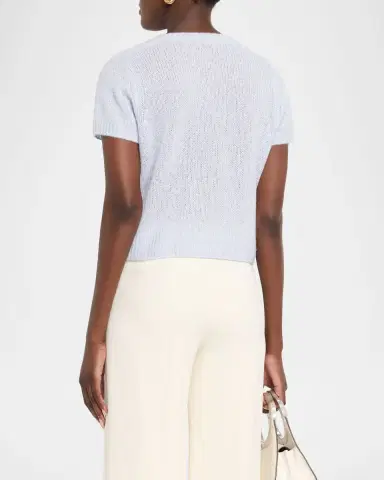 Lisa Yang Siona Cashmere T-Shirt | Thumbnail 3