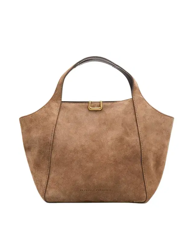 Suede Bucket Bag