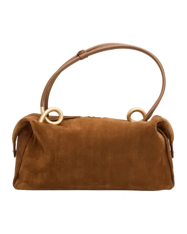 Cult Gaia Azariah Suede Satchel Bag