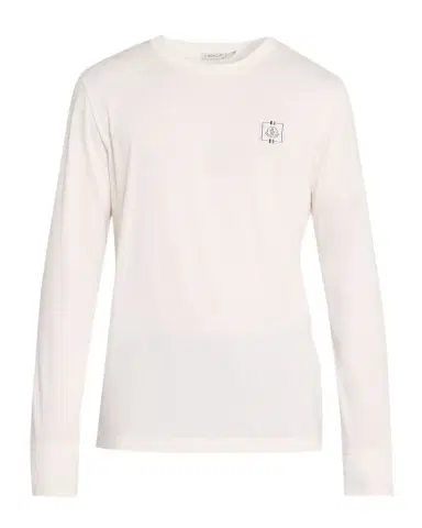 Moncler Men's Logo Patch Long-Sleeve Cotton T-Shirt | Thumbnail 1