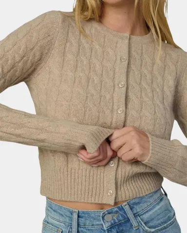 Joe's Jeans The Cable Dani Cashmere Cardigan | Thumbnail 5 Joe's Jeans The Cable Dani Cashmere Cardigan | Thumbnail 5
