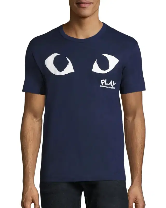 Comme des Garcons Graphic Short-Sleeve Cotton T-Shirt